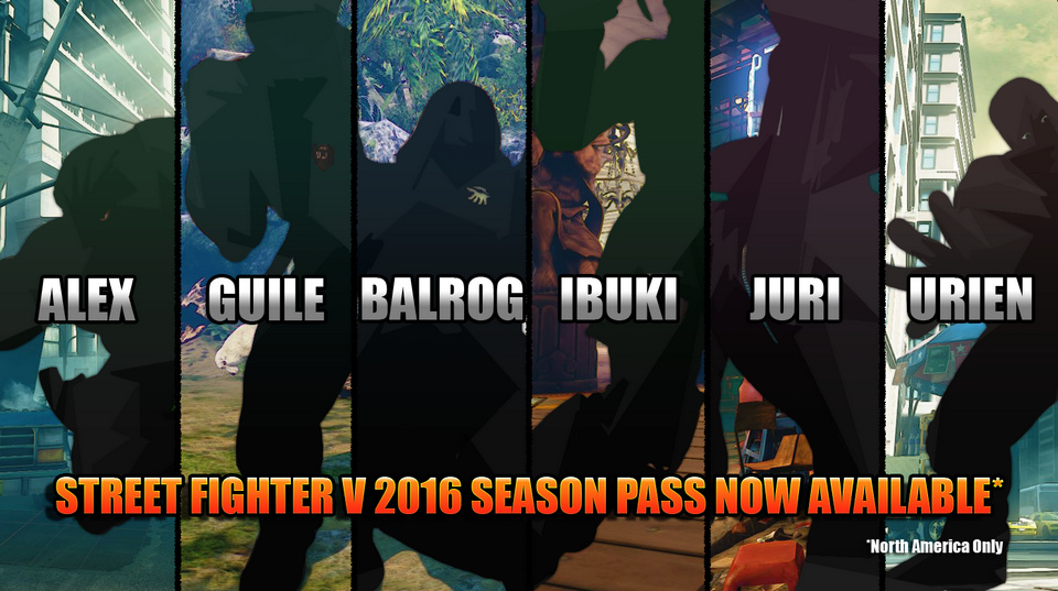 Pase de temporada 2016 Street Fighter V